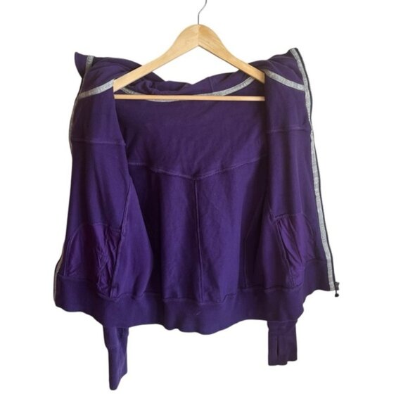 Lululemon Fireside Scuba Size 12 Purple Cozy - Picture 9 of 9